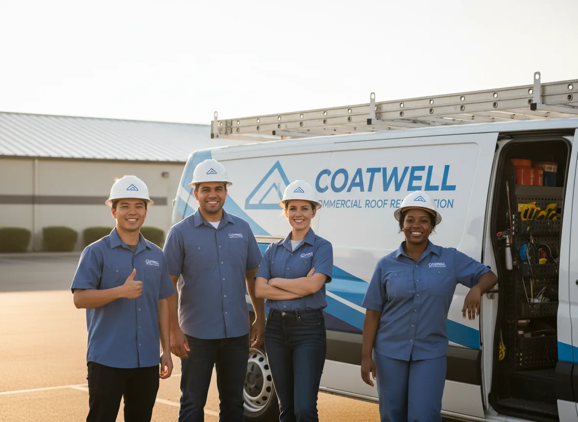 Commercial roof coating company in Oakfield, GA